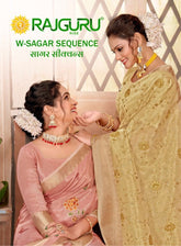 Rathotsav features exquisite embroidery on a premium Cotton Chanderi With Vibrant Color